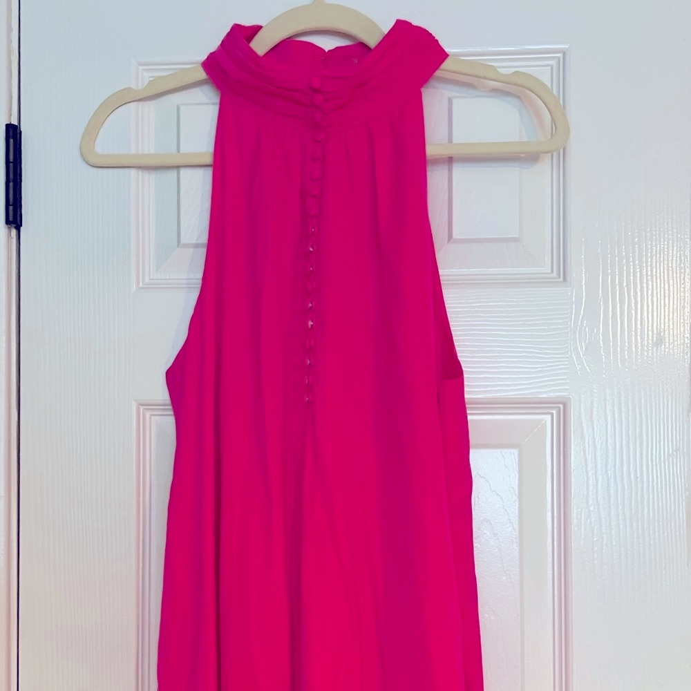NWT Lilly Pulitzer Kristine Top “Pink Tango” Large Pristine